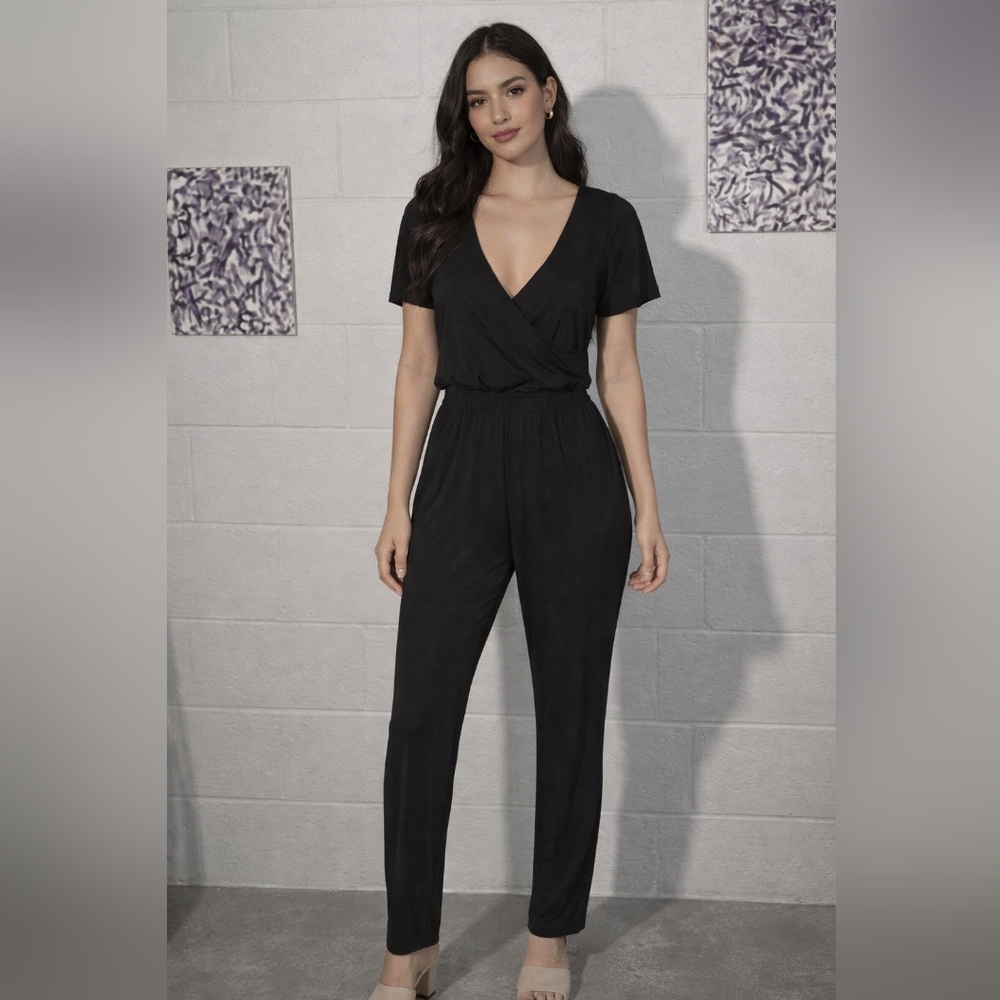 Black Express one piece pants suit